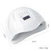 48W Professional Nail Lamp - UV LED Gel Polish Dryer with Auto Shut Off for Manicure Pedicure Portable Nail Curing Machine