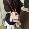 Sweet Bow Backpack Women's Summer New Fashion Trendy Commuter Travel Small Backpack