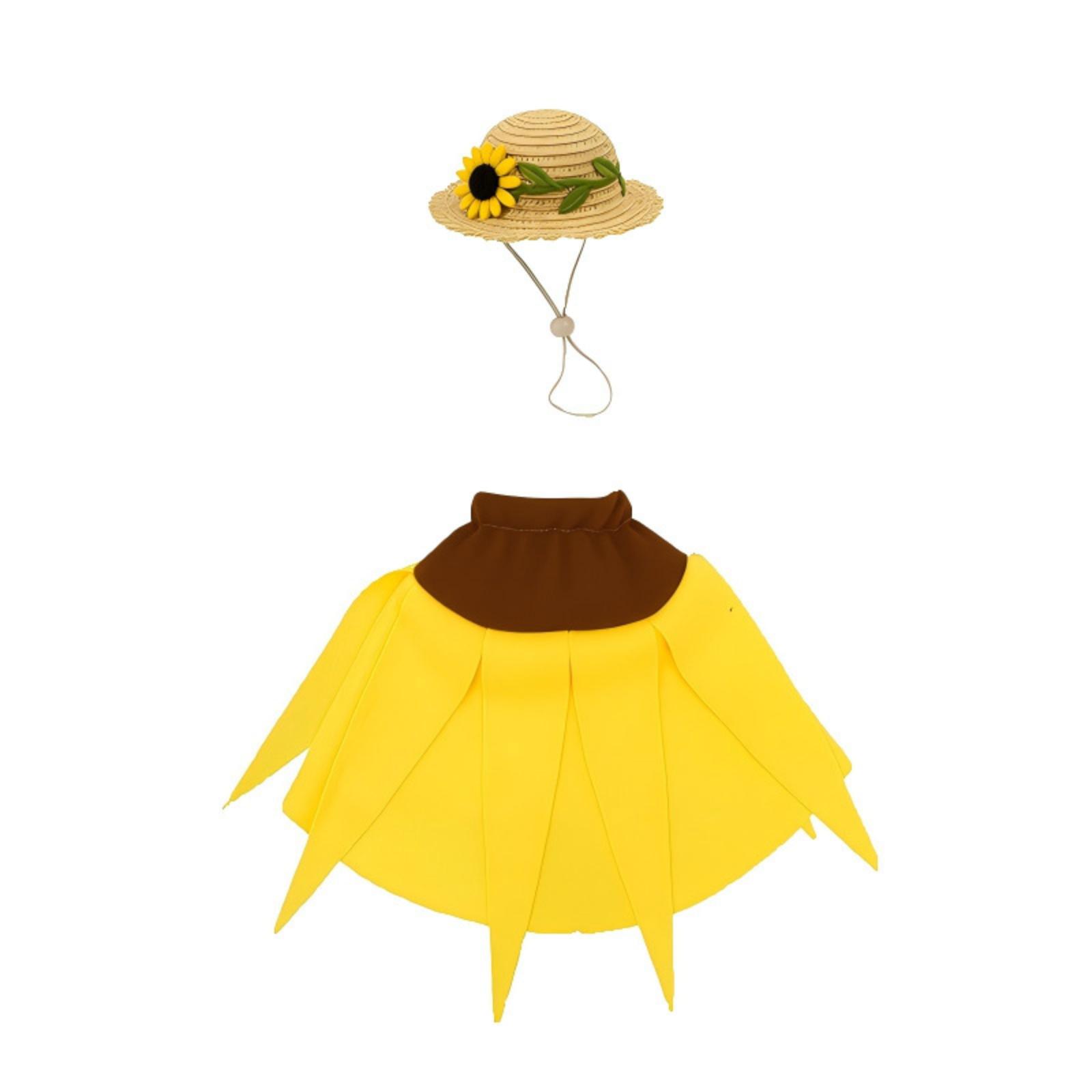 

Крыльцо Костюм Подсолнух Стиль Костюм Фермерский двор Украшение Уличный Фестивальное платье One Size