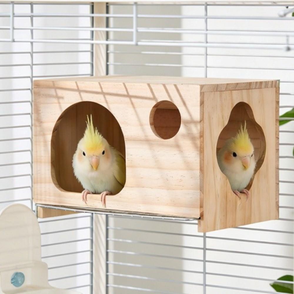 Large Space Parrot Breeding Box Breathable Parrot Mating Box Creative Bird Hammock  Hatching Birds