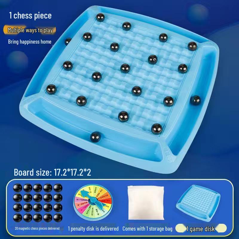 Magnetic Induction Battle Chess: Two-Player Parent-Child Interactive Desktop Game