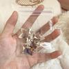10 Stuks Zilveren Ster BB Hairclips Meisjes Y2K Leuke Ster Haarspeldjes Vrouwen Eenvoudige Metalen Snap Clip Hoofdtooi Haar Sieraden Accessoires