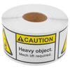 1 Roll Team Lift Labels Heavy Duty Warning Stickers for Logistics Packaging Caution Stickers Per Roll Essential for Safe Transportation Warehouse