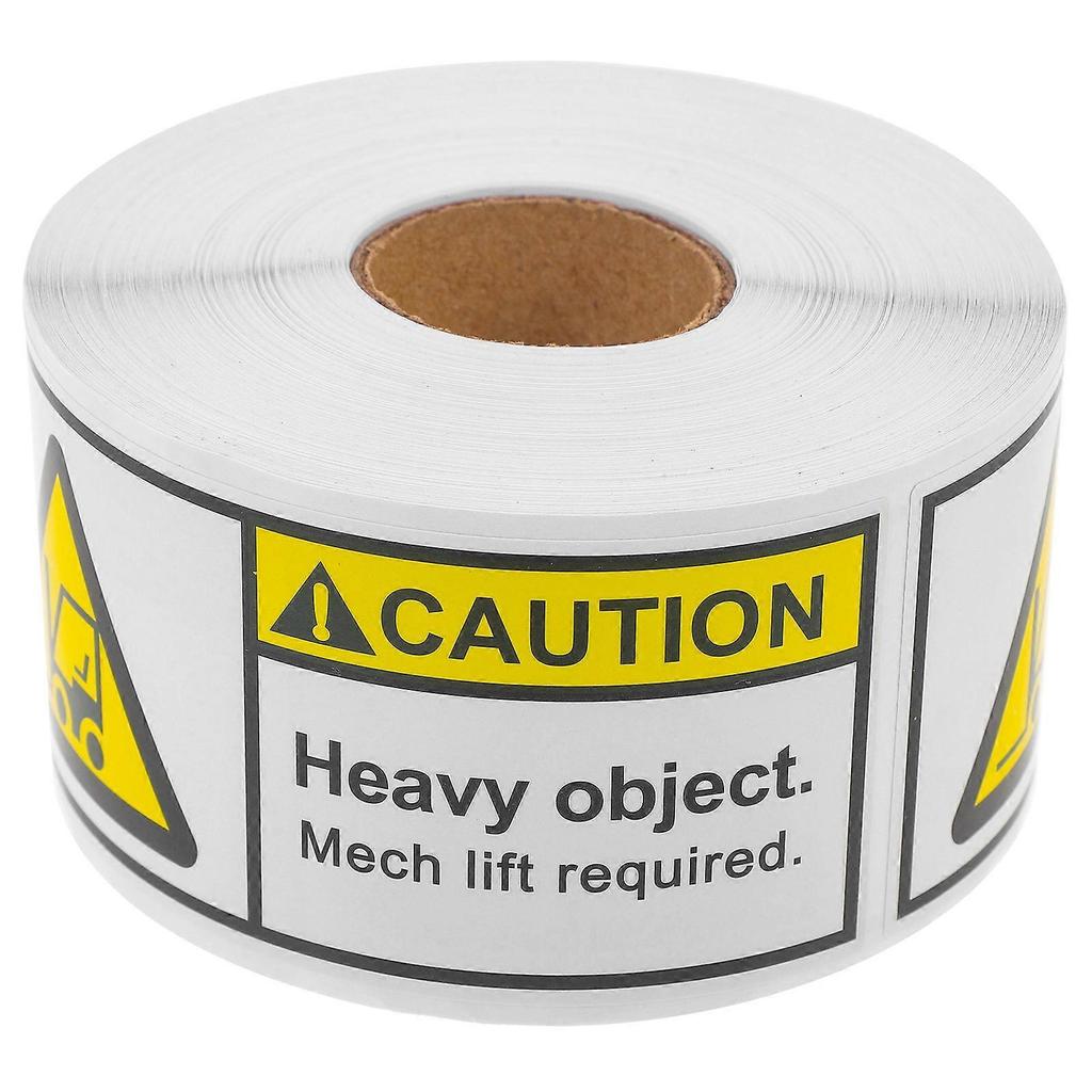 1 Roll Team Lift Labels Heavy Duty Warning Stickers for Logistics Packaging Caution Stickers Per Roll Essential for Safe Transportation Warehouse