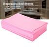 10Pcs Disposable Bed Sheets Beauty Salon Massage Medical Thickened NOn Woven Bedsheets Pink