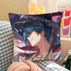 1pc Cute Anime Figure Brant Pillow Case Fashion Square Pillowcase Bedroom Sofa Room Ins Decoration Leisure