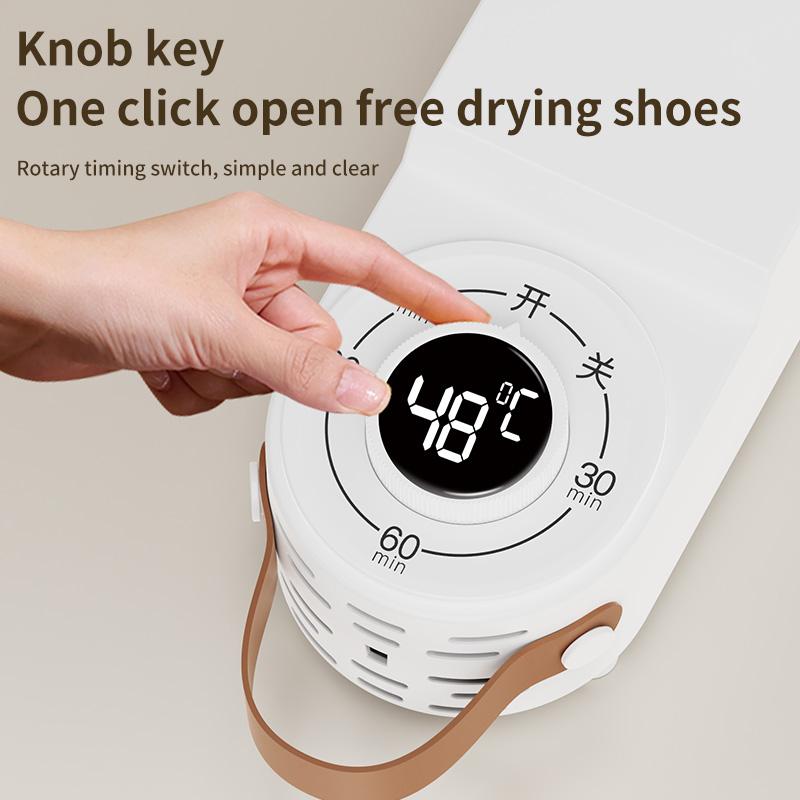 Portable Electric Shoe Dryer Intelligent Timer Adjustable Shoe and Boot Dryer Deodorizing Sterilizing Dryer For Socks Boots shoe
