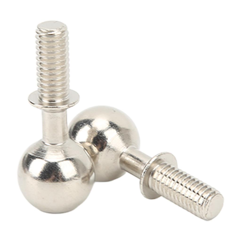 2Pcs RC Pivot Ball Steel Rust Wear Resistant RC Car Accessories for 17 18 RC Cars