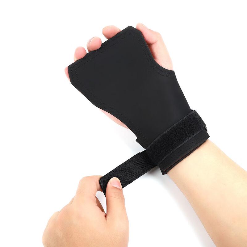 Tingbai Weightlifting Grip Pads with Wrist Support