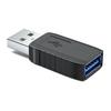 5pcs USB3.0 90 Degree Extension Adapters with Male to Female Connector for Tight Space Installation on Laptops and Vehicles