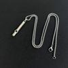NEW Titanium Emergency Whistle Loud Portable Keychain Necklace Whistle EDC Keyring for Emergency Survival Outdoor Hiking Camping