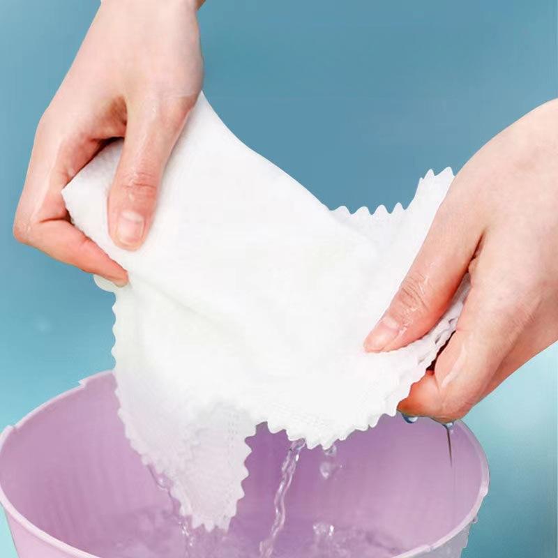 50pcs/pack Cleaning Cloth Household Gloves Non-woven Cloth Gloves Dishwashing Cloth Gloves Disposable Kitchen Gloves