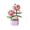 Plant Potted Everlasting Flower Bouquet Building Blocks Set - Succulent Gift Compatible with LEGO for Girls