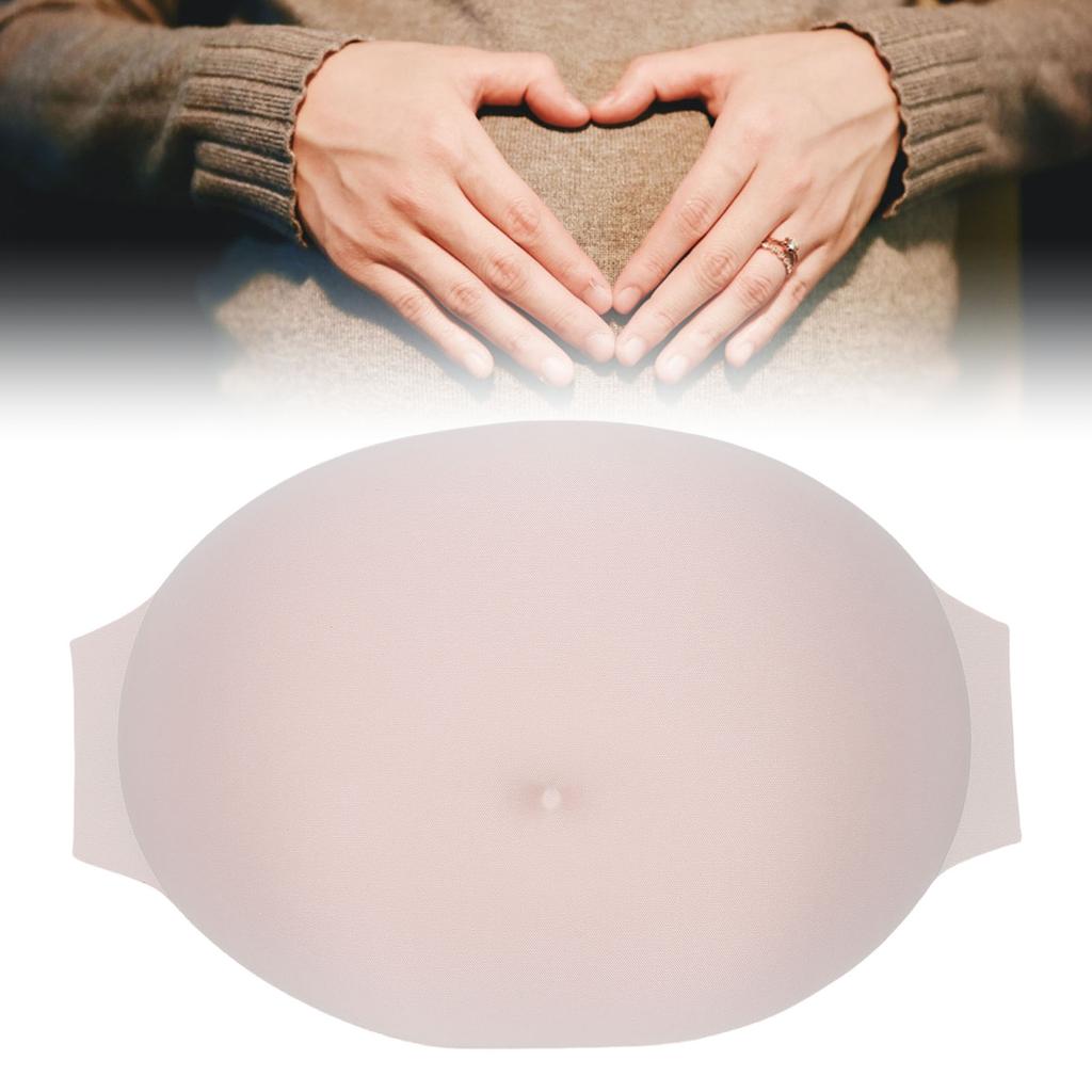 Sponge Breathable Faux Belly Pad Lightweight Artificial Belly   Costume for Film TV Props Party