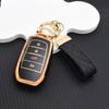 TPU Car Key Fob Case Cover for Toyota Corolla Cross Sienna Venza Harrier Hilux Tundra Mirai Land Cruiser Alphard Protective Bag