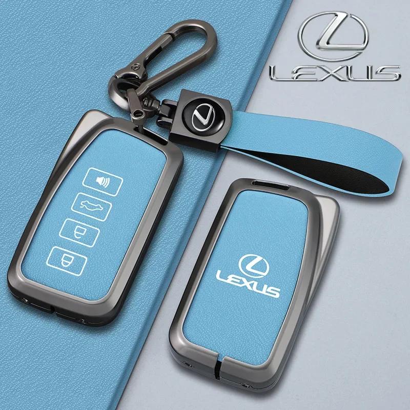 Leather Car Remote Key Case Cover for Lexus Nx200 Nx300h Rx 350 450h Es350 Gs Is Ls Gs Rc F 2014 2015 2016 4 Buttons Accessories