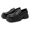 Luxus Business Schuhe Herren Quadratische Spitze Designer Leder Freizeitschuhe Schlupfschuhe Gesellschaftsparty Schuhe Mode Dicke Sohle Herren Loafer