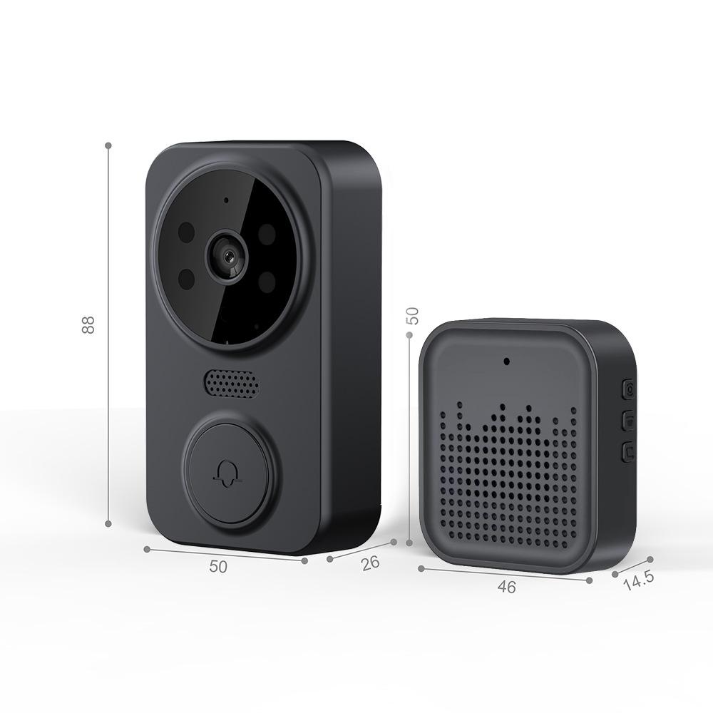 wifi video doorbell household ding dong beeper wireless two-way video intercom smart home