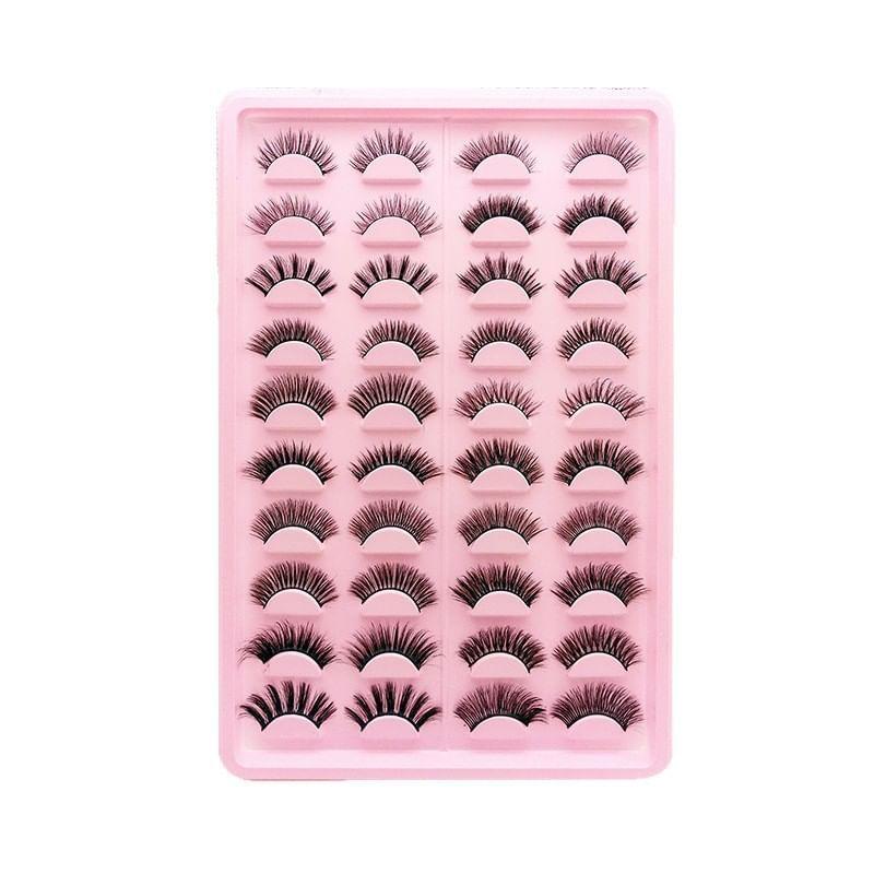 Lashie - Assorted Natural / Dense Multipack False Eyelashes (Various Designs)