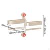 Spice Rack Organizer Shelf 4 Hooks,Seasoning Holder,Multi Use,Hanging Utensil Holder,Wall