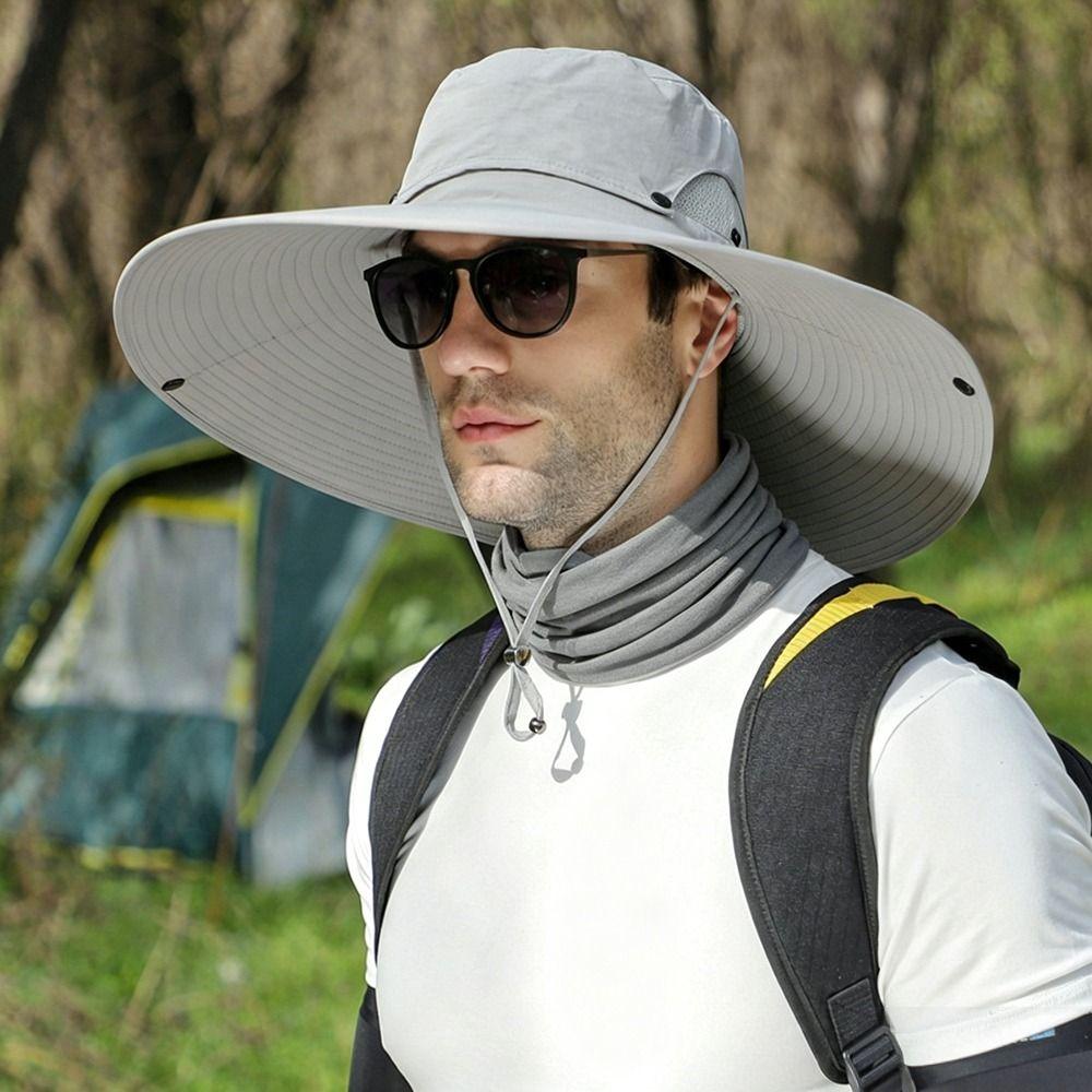 Quick Drying Sun Hat Detachable Fishing Cap Fashion Bucket Hat  Unisex