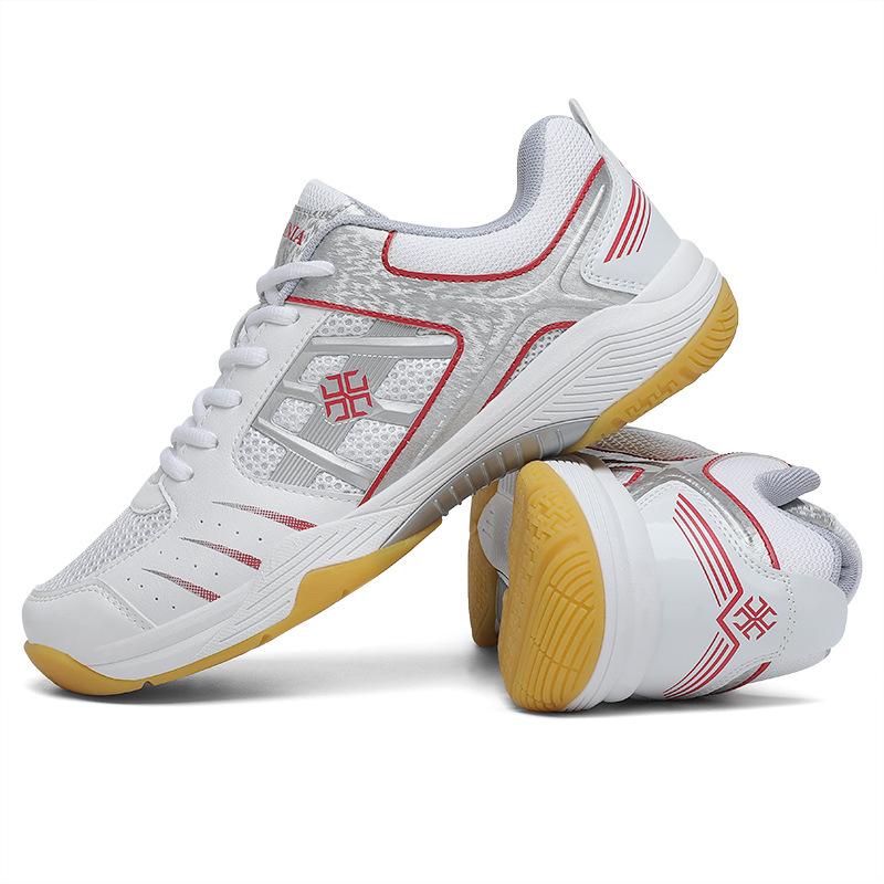 Professional badminton shoes breathable shock absorption table tennis carbon board indoor game training casual sports shoes