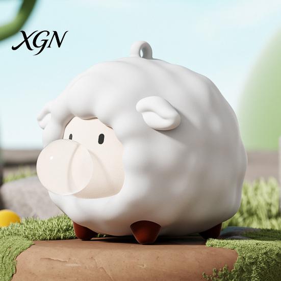 Portable Stress Relief Toy Bubble Animal Squeeze Popping Eyes Rabbit Hand Exercise Anti-Anxiety Frog Sheep Penguin Snail Pinch Desk TPR Reliever