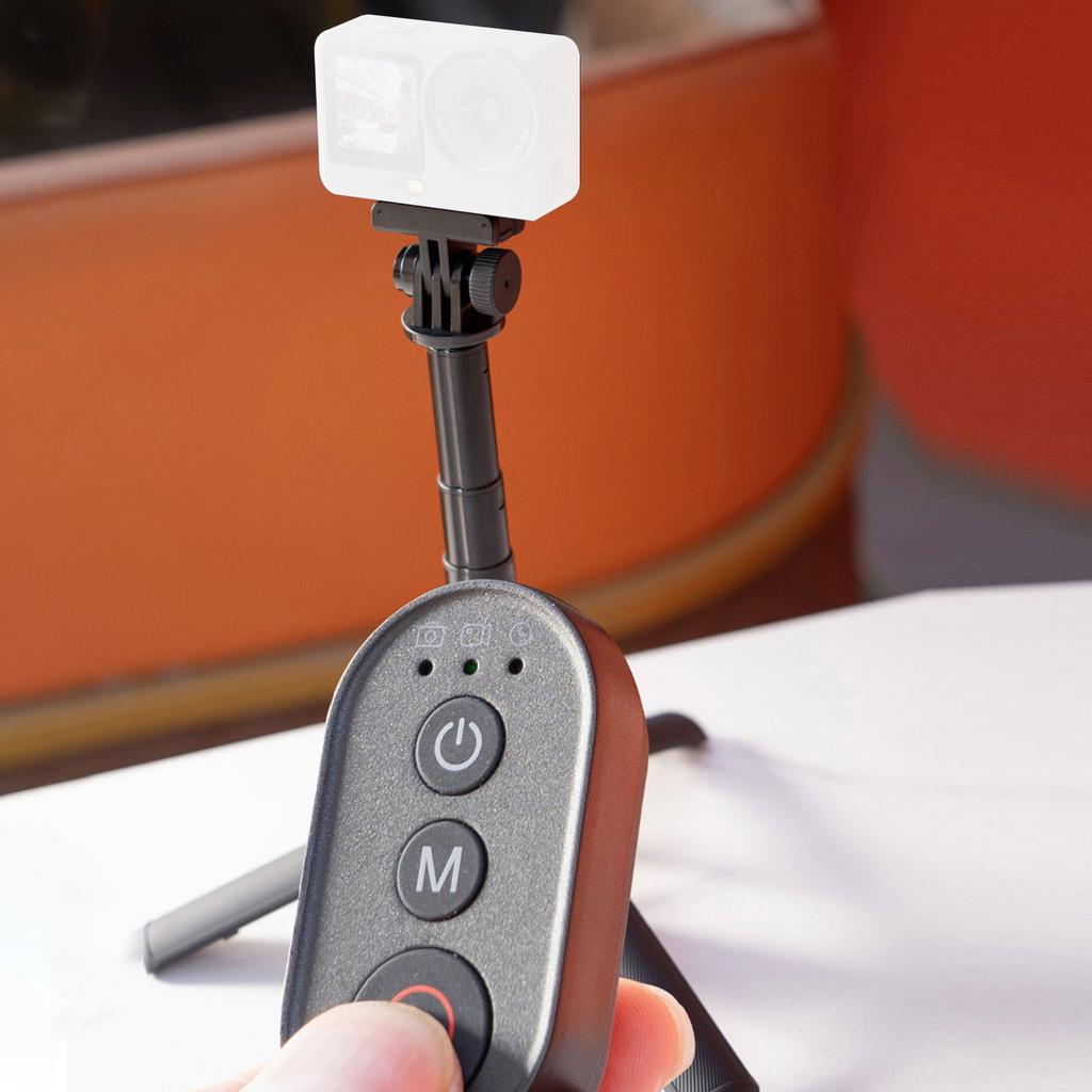BT Remote Controller Fit for DJI Insta360 Action Camera Mobile Phone with Wrist Strap