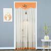 All-Season Household Curtains: Summer Mosquito and Insect-Proof, No-Drilling, Telescopic-Rod Sheer Curtains for Bedroom and Kitchen Room Dividers