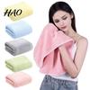 Hotel Style Towels Microfiber Bath Towel, Ultra Soft Absorbent Washcloth, Wave Texture Large Face Coral Fleece Lint-free Towel for Adults Sensitive