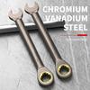 12 stücke/6 stücke Dual-use-Ratsche Kopf Schnell Wrench Set Hardware Werkzeuge 72 Zähne Großhandel 180 Grad Rotation