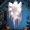 Halloween Dimmable Light Up Ghost Decorations 3 Lighting Modes Statue Hangable Figurines Glowing Decoration Scary With Sounds