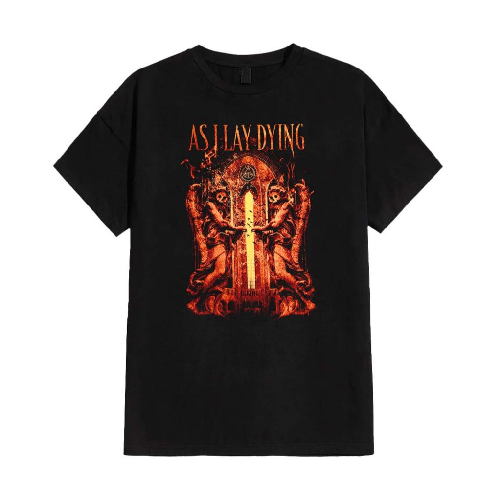 2026 As I Lay Dying Maglietta in Cotone per Band Unisex Estiva Manica Corta Marca di Moda T-shirt Lusso Casual Vintage