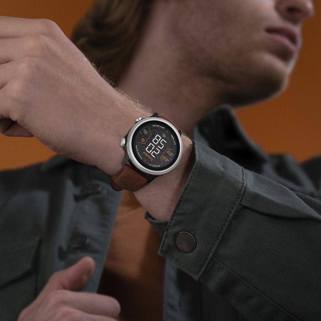 Timberland tdigb0064501-set smartwatch heart rate monitor Brown