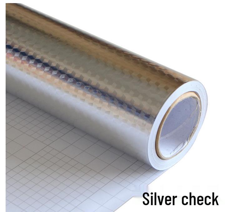 Durable Waterproof Aluminum Foil Cabinet Liner: Self-Adhesive, Moisture-Proof, Oil-Proof Kitchen Mat