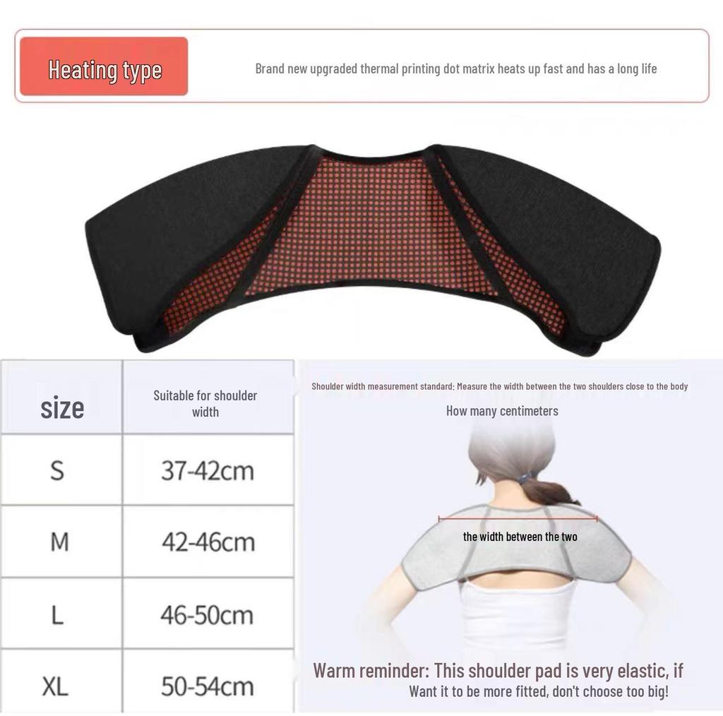 Self-Heating Shoulder & Neck Cape: Warm, Thickened Pure Cotton, Hot Compress for Winter Cold Protection - Unisex