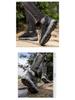 Men's Large Size Thick Sole Mesh Hiking & Trekking Shoes - Outdoor Casual Footwear