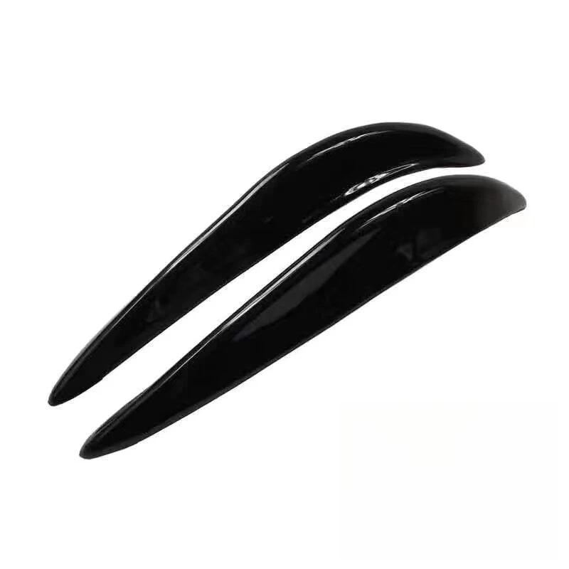 2PCS Universal Front Rear Bumper Corner Protector Guard Car Anti-collision Protection Decoration Strip Car Protect Accessories
