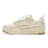 Anta Slightly Sweet Puffy Shoes Abrasion Resistant Low top Skateboard Shoes Women's Beige 922348001-1