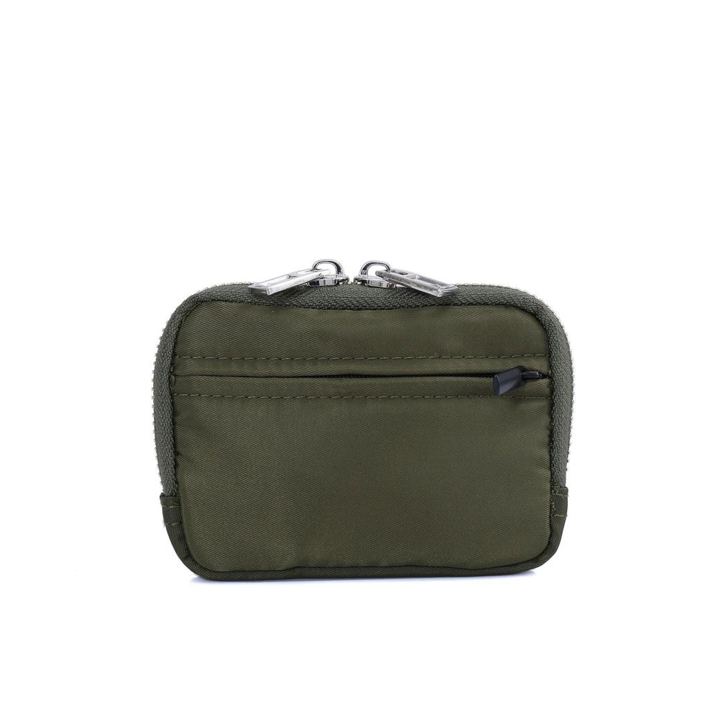 Kompakter RFID Münz-, Karten- und Schlüsselhalter - Diebstahlsicher, einfarbiges Design