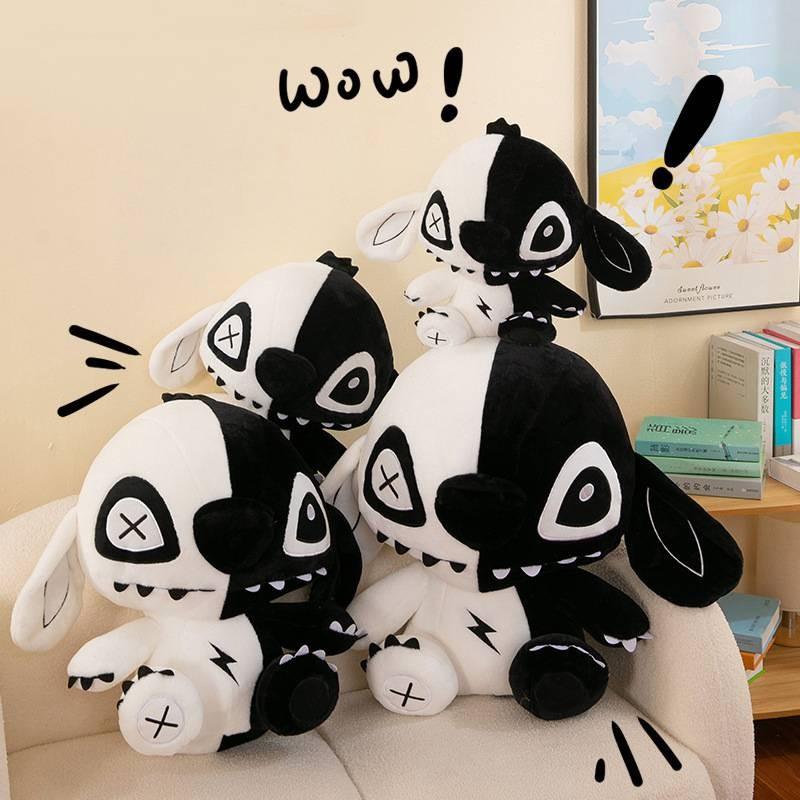 Adorable Dark Ghost Plush Pillow Toy Perfect For Children As A Trendy Gift