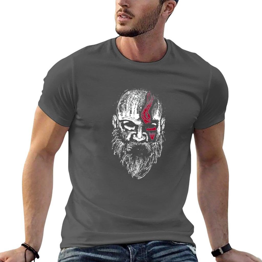 Kratos Tshirt Comfortable Basic Crew Neck Tee