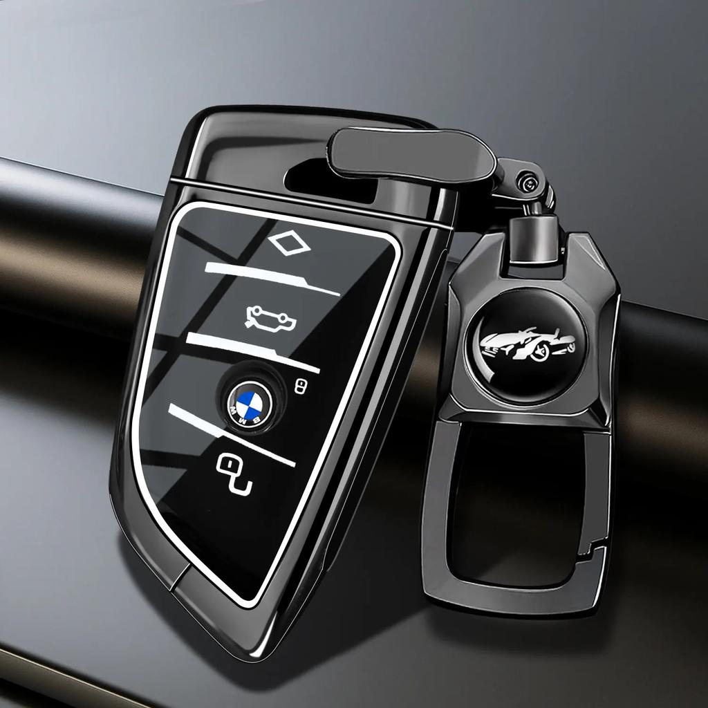 Zinc Alloy Car Key Case Cover for BMW X1 X3 X4 X5 F15 X6 F16 G30 7 Series G11 F48 F39 520 525 F30 118i 218i 320i Car Accessories