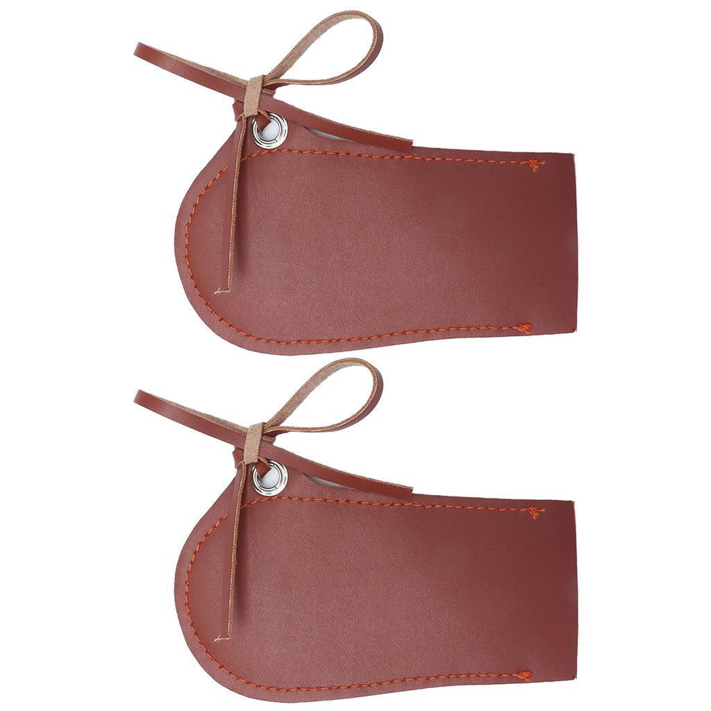 2PCS Cast Iron Handle Cover Suspension Design Retro Fashion Fine Workmanship Hot Handle Holder