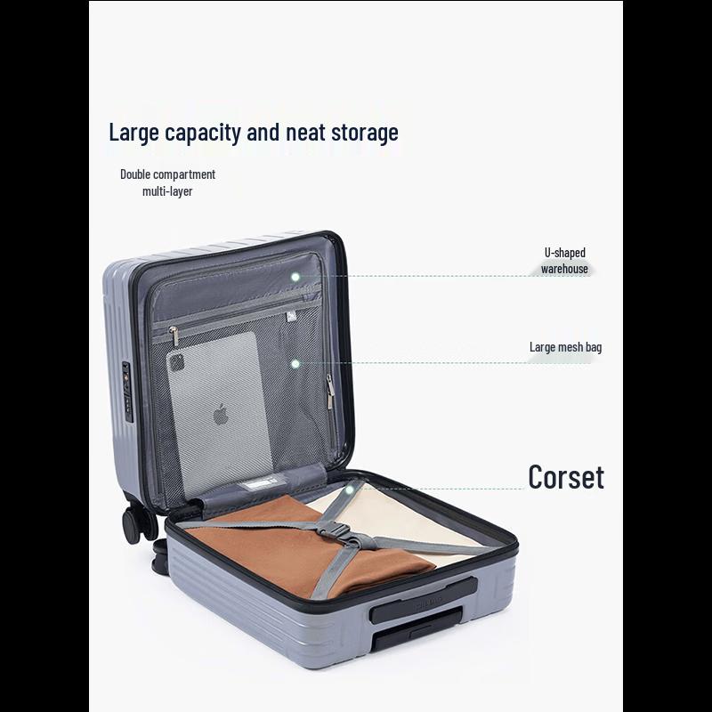 OIWAS 18-inch Spinner Carry-On Luggage