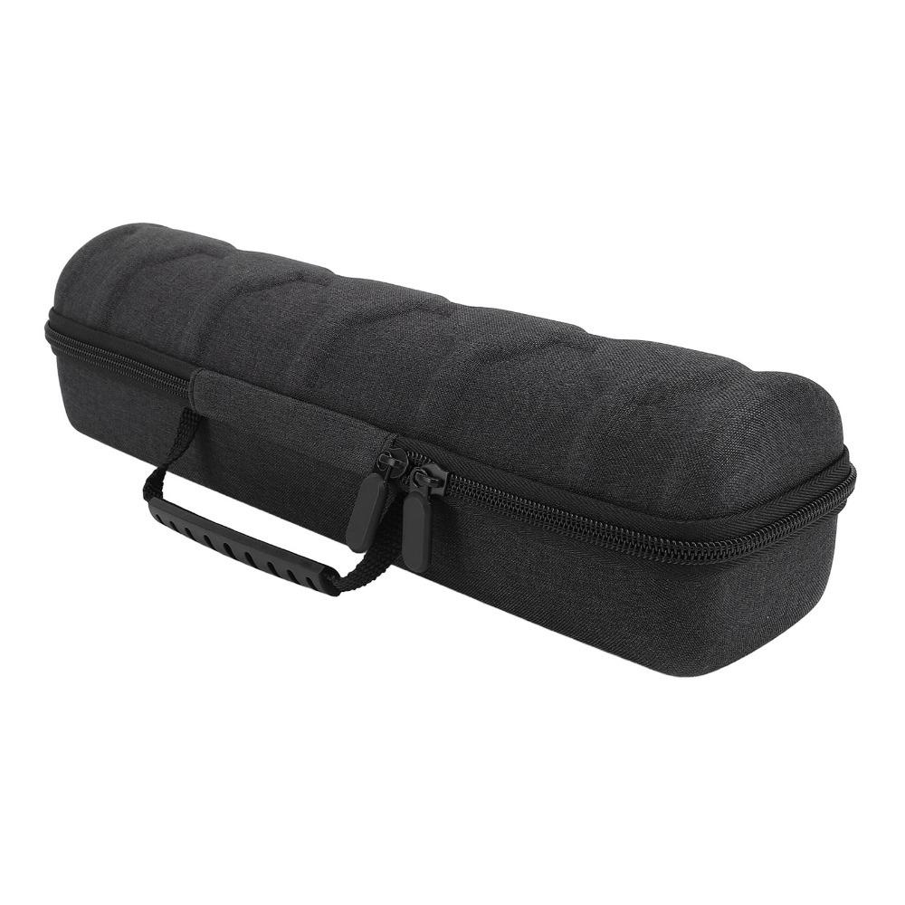 Portable 5 Slots Hard Watch Case with Protective Pillow and Zipper Black Watch Organizer Watch Storage Box Display Storage