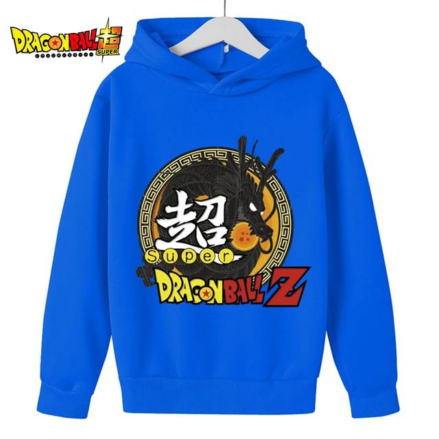 

Дитячі толстовки Dragon Ball Z 2025 Весняний дитячий одяг Модні топи з принтом для малюків Дитячий пуловер з O-подібним вирізом Верхній одяг для хлопчиків 4-14 років 150