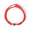 Jbans Classic Double Rope Classic Washable String Couple Bracelets (C2101-Ac688_Rd)