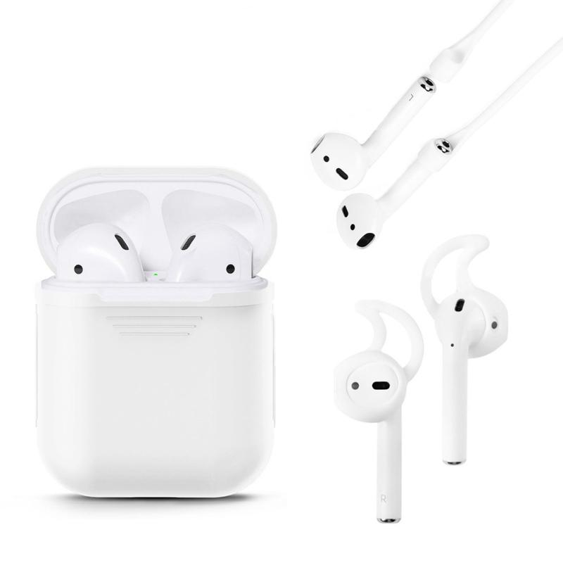 3 in 1 AirPods Silikonhülle Schutzhülle für Apple Airpod
