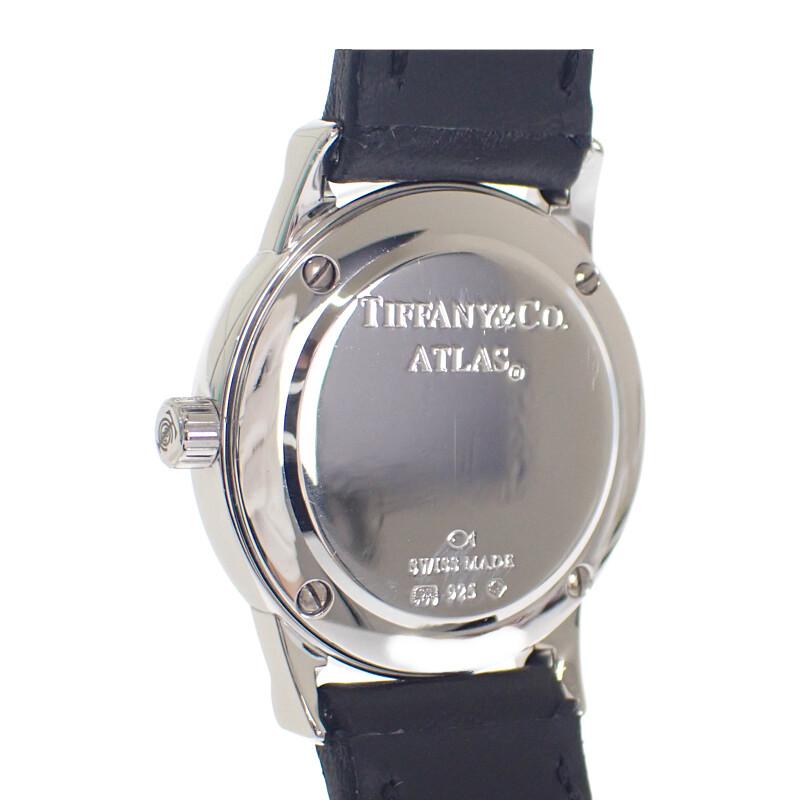 TIFFANY&Co.  Uhren grau Silber925 Damen graues Zifferblatt